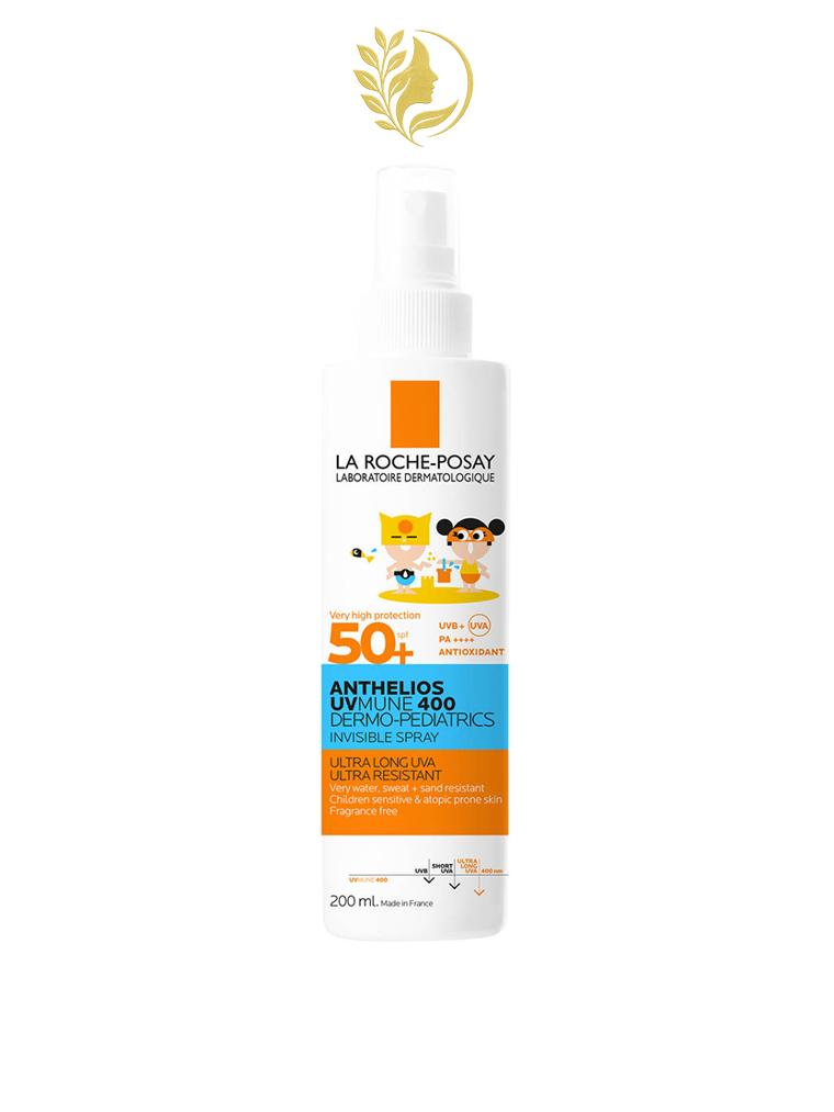 ANTHELIOS UVMUNE 400 DERMO-PEDIATRICS SPRAY INVISIBLE SPF50+ - 200 ML -