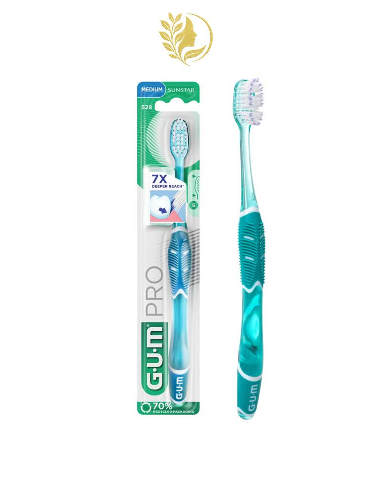 GUM BROSSE À DENTS BAD PRO REF. 528 - COMPACTE MEDIUM -