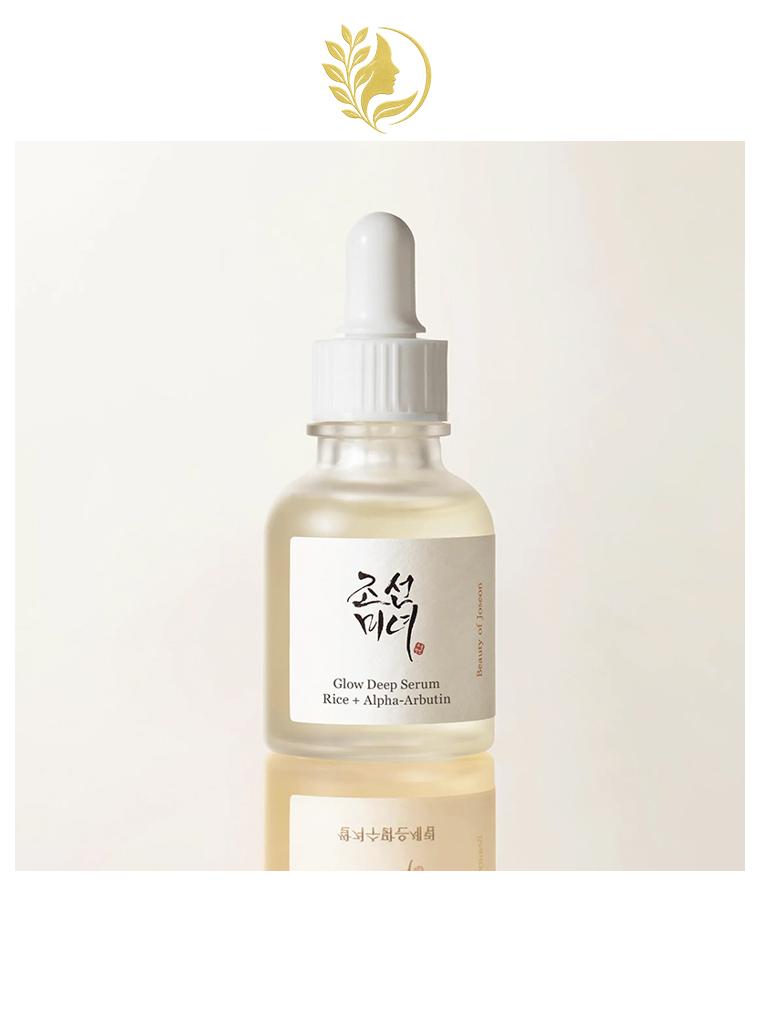 BEAUTY OF JOSEON GLOW DEEP SERUM : RICE + ALPHA-ARBUTIN - 30 & 60 ML -