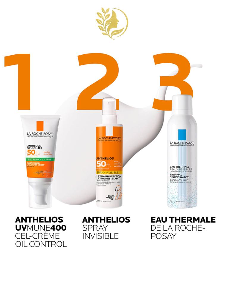 ANTHELIOS UVMUNE 400 CRÈME SOLAIRE VISAGE EN GEL-CRÈME SANS PARFUM - 50 ML -
