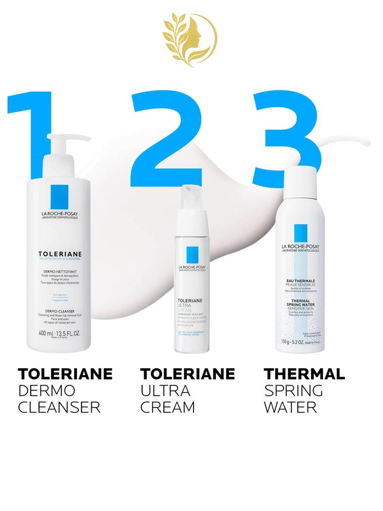 TOLERIANE DERMO-NETTOYANT NETTOYANT VISAGE ET DÉMAQUILLANT - 200 & 400 ML -