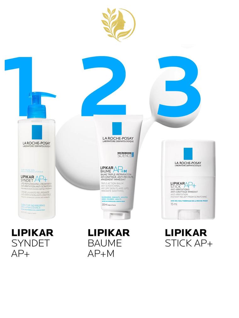LIPIKAR SYNDET AP+ CRÈME LAVANTE SANS PARFUM ULTRA-DOUCE - 200 & 400 ML -