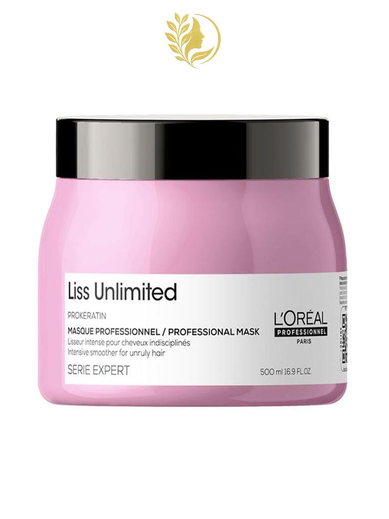 L'ORÉAL PROFESSIONNEL SÉRIE EXPERT LISS UNLIMITED PROKERATIN MASQUE POUR LES CHEVEUX FRISOTTIS - 250 & 500 ML -