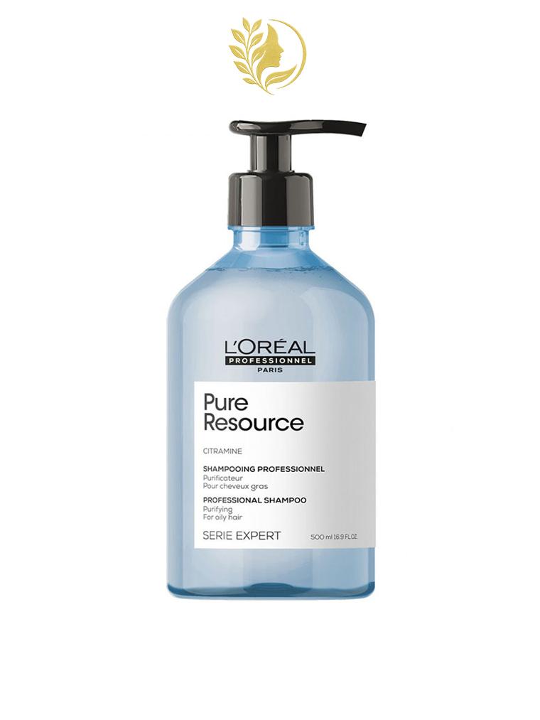 L'ORÉAL PROFESSIONNEL SÉRIE EXPERT PURE RESOURCE CITRAMINE SHAMPOOING PURIFIANT POUR CHEVEUX GRAS - 300 & 500 ML -