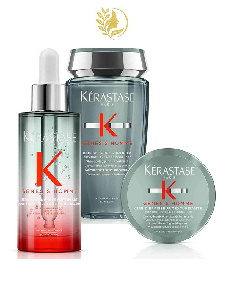 KÉRASTASE *05* TRIO ROUTINE CHUTE MODÉRÉE HOMME