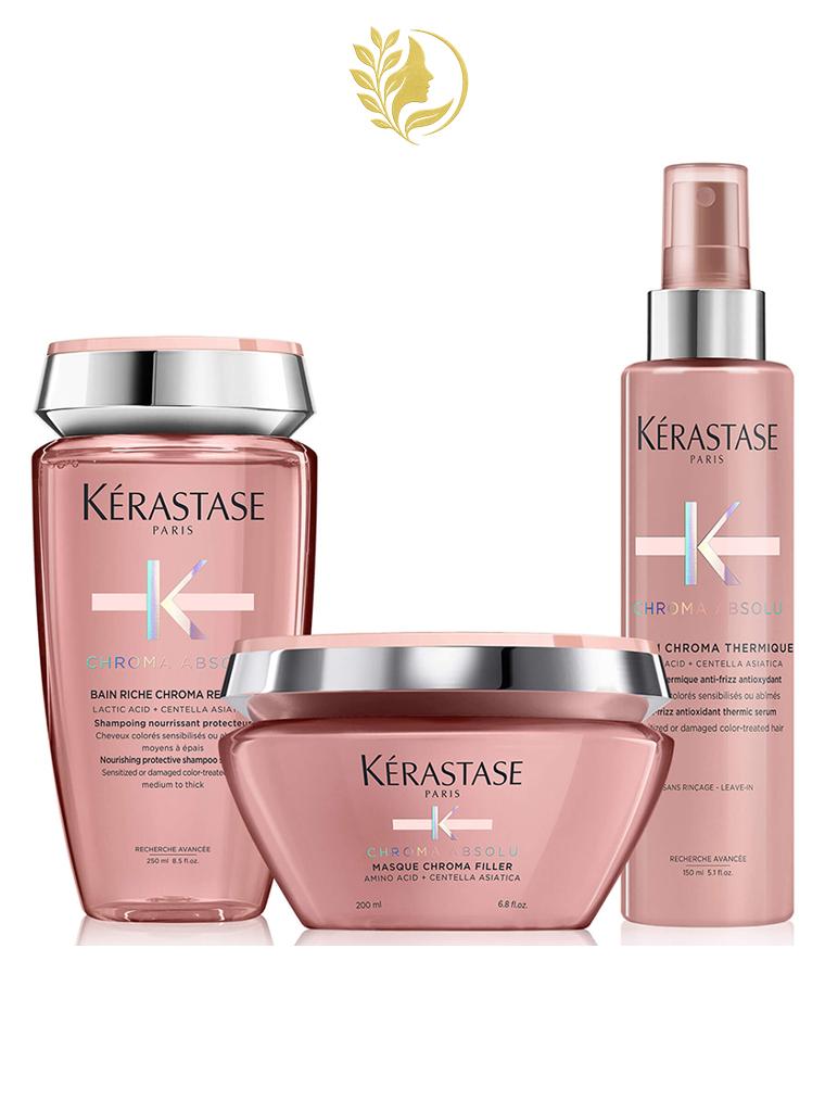 KÉRASTASE *15* TRIO CHROMA ABSOLU CHEVEUX COLORÉS EPAIS