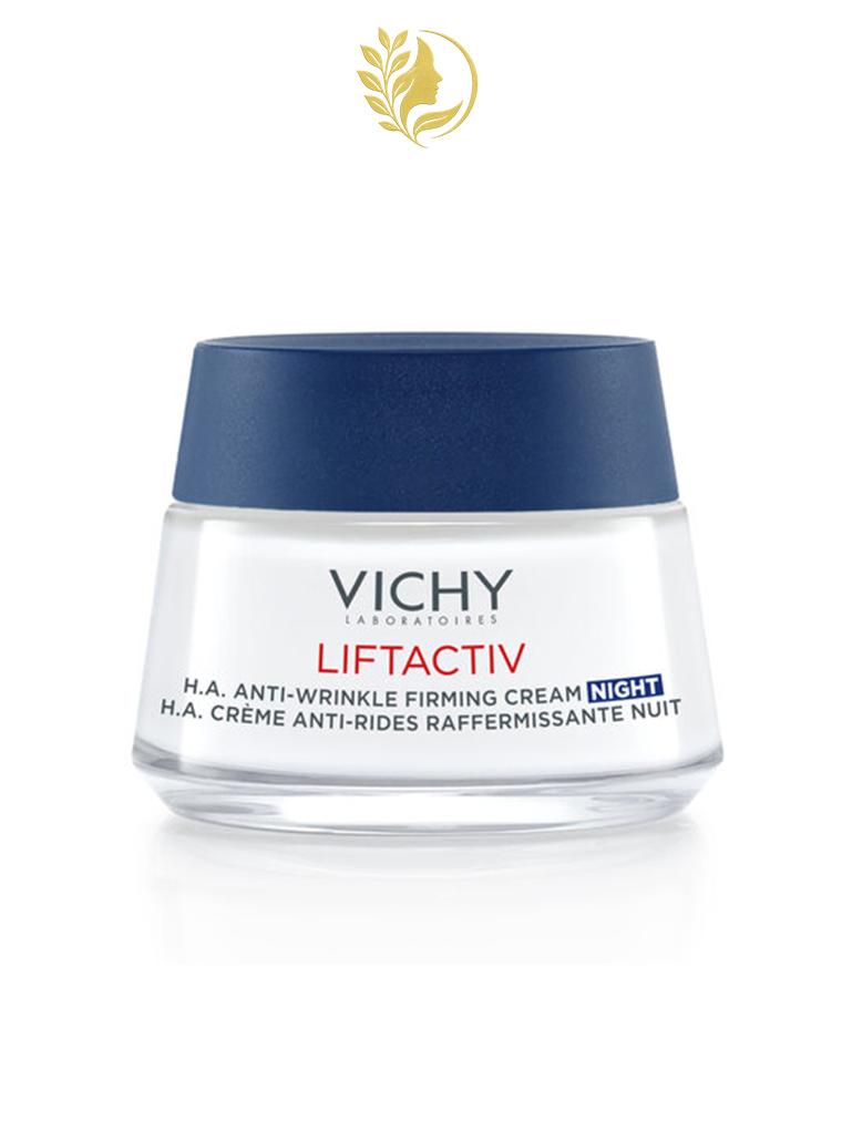 VICHY LIFTACTIV H.A. CRÈME DE NUIT ANTI-RIDES RAFFERMISSANTE - 50 ML -