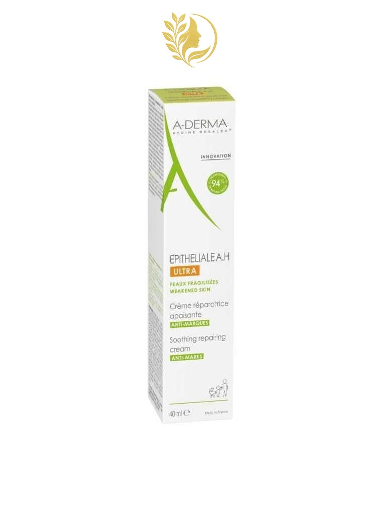 A-DERMA EPITHELIALE A.H ULTRA CRÈME RÉPARATRICE APAISANTE ANTI-MARQUES - 40 ML -
