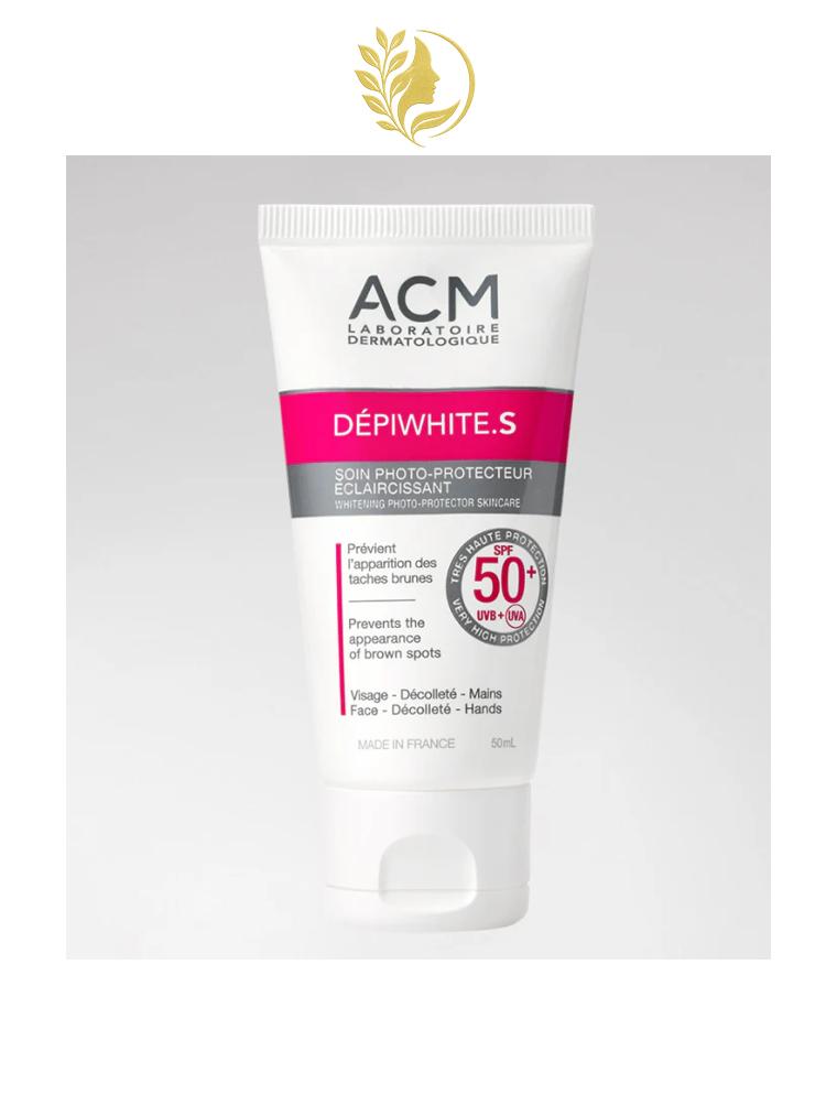 ACM DÉPIWHITE S SOIN PHOTOPROTECTEUR SPF 50+ - 50 ML -