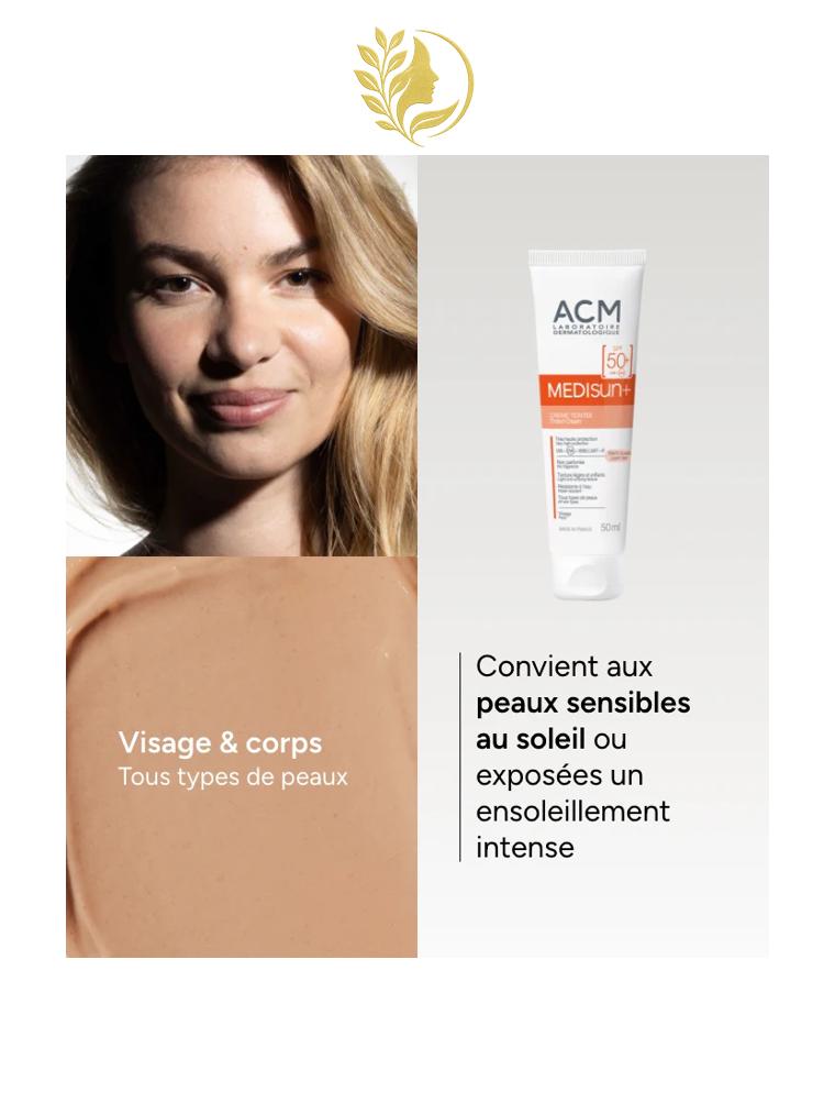 ACM MEDISUN+ CRÈME TEINTÉE SPF50+ - 40 ML -