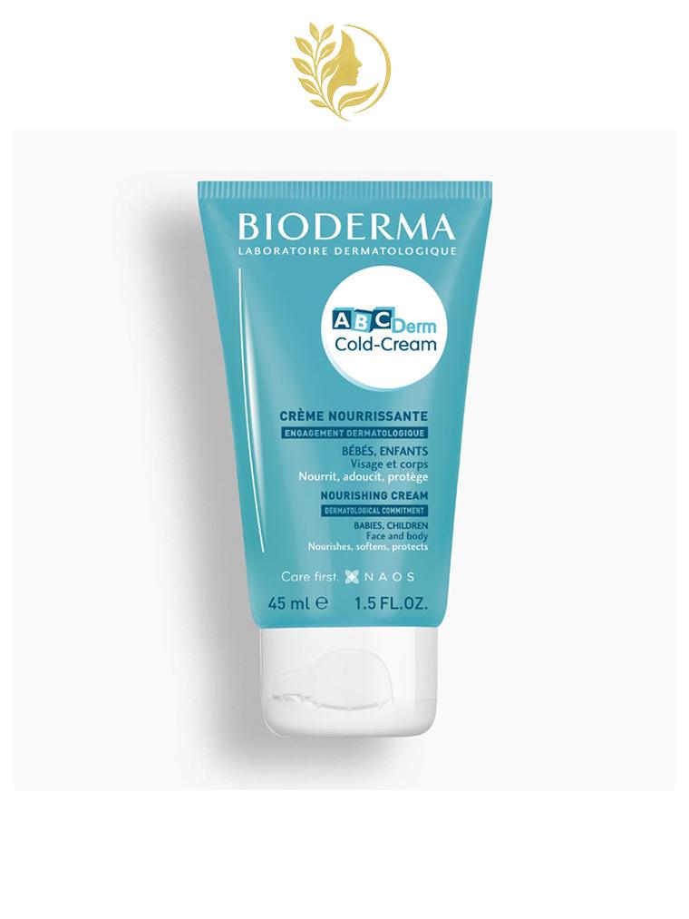 BIODERMA ABCDERM COLD CREAM CREME VISAGE ET CORPS NOURRISSANTE 45 ML