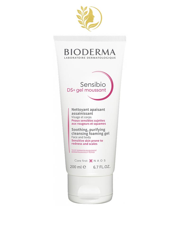 BIODERMA SENSIBIO DS+ GEL MOUSSANT NETTOYANT APAISANT 200 ML VISAGE ET CORPS