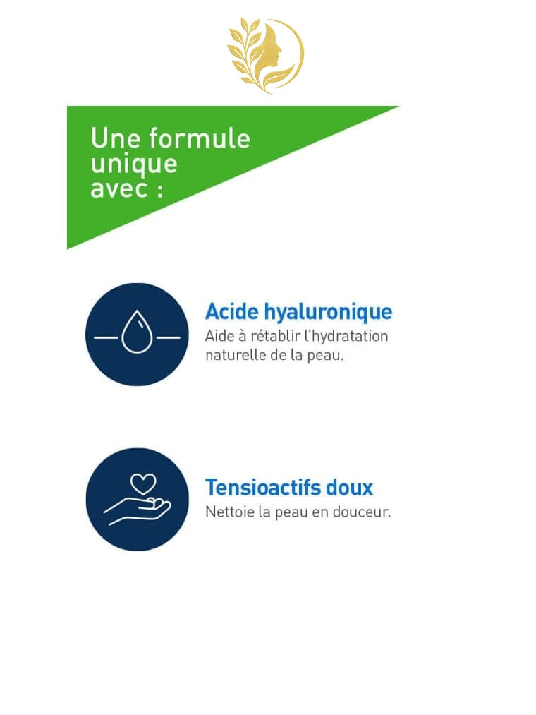 CERAVE CRÈME LAVANTE HYDRATANTE POUR PEAUX NORMALES À SÈCHES - 236 ML & 473 ML -