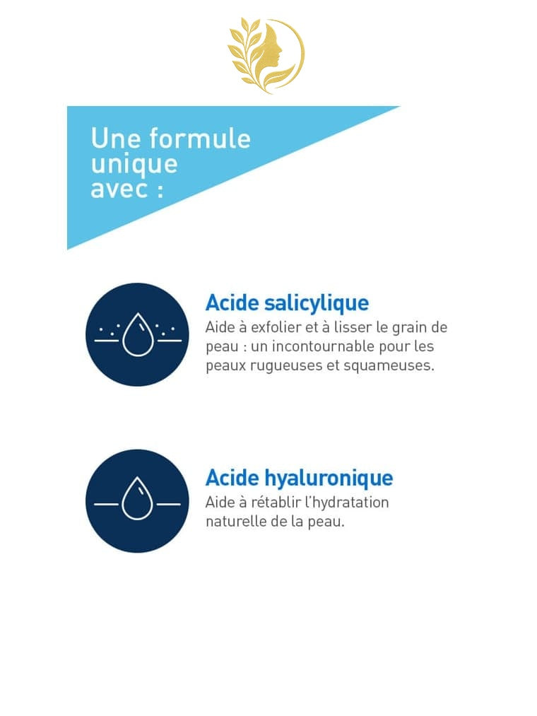 CERAVE GEL NETTOYANT ANTI-RUGOSITÉS À L’ACIDE SALICYLIQUE - 236 ML & 473 ML -