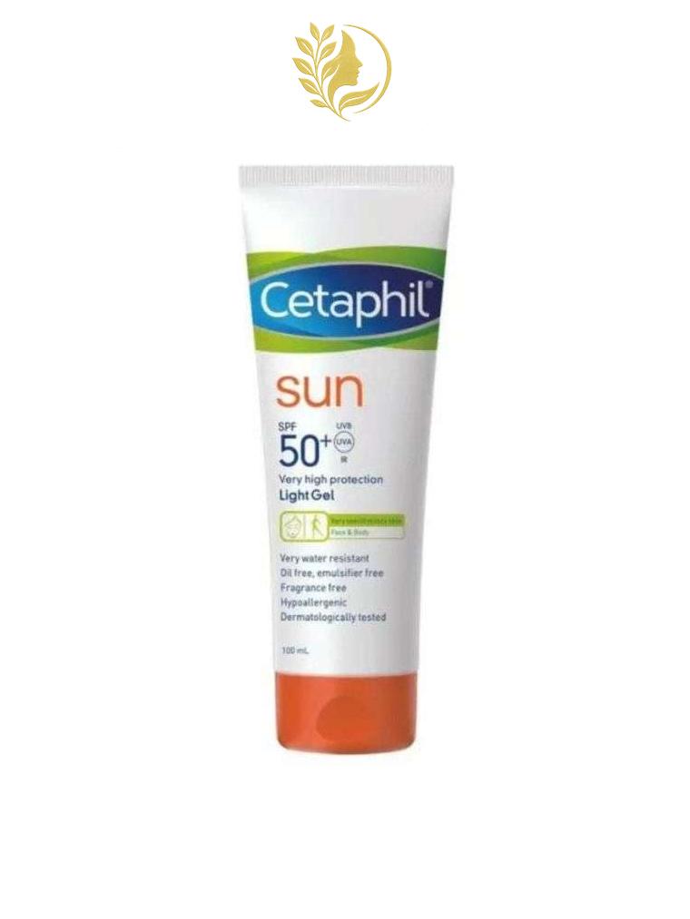 CETAPHIL SUN LIGHT GEL 100ML SPF 50+ PEAUX SENSIBLE ET GRASSE