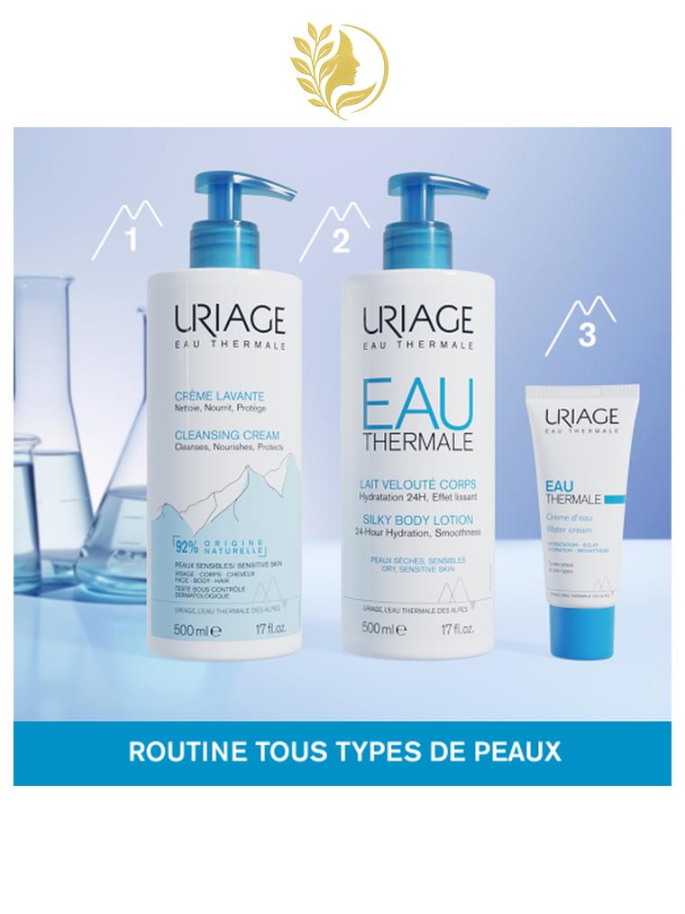 URIAGE CRÈME LAVANTE NETTOIE, HYDRATE, PROTÈGE - 200, 500 ML & 1 L -