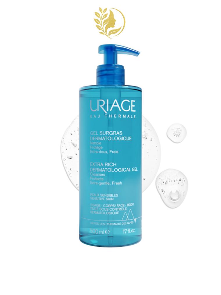 URIAGE GEL SURGRAS DERMATOLOGIQUE NETTOIE, HYDRATE, PROTÈGE - 500 ML & 1 L -