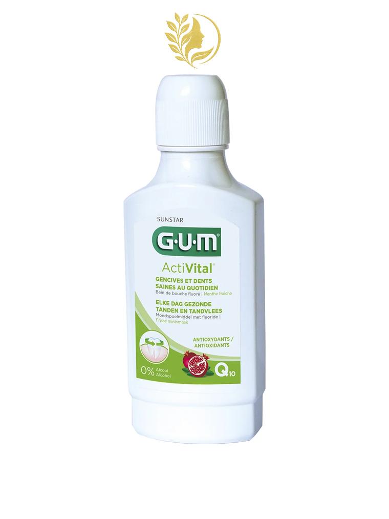 GUM ACTIVITAL Q10 BAIN DE BOUCHE 300ML REF 6061
