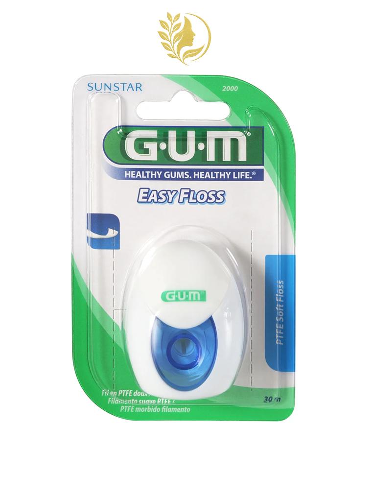 GUM EASY FLOSS FIL EN PTFE ULTRA RESISTANT ESPACE TRES ETROITS REF 2000