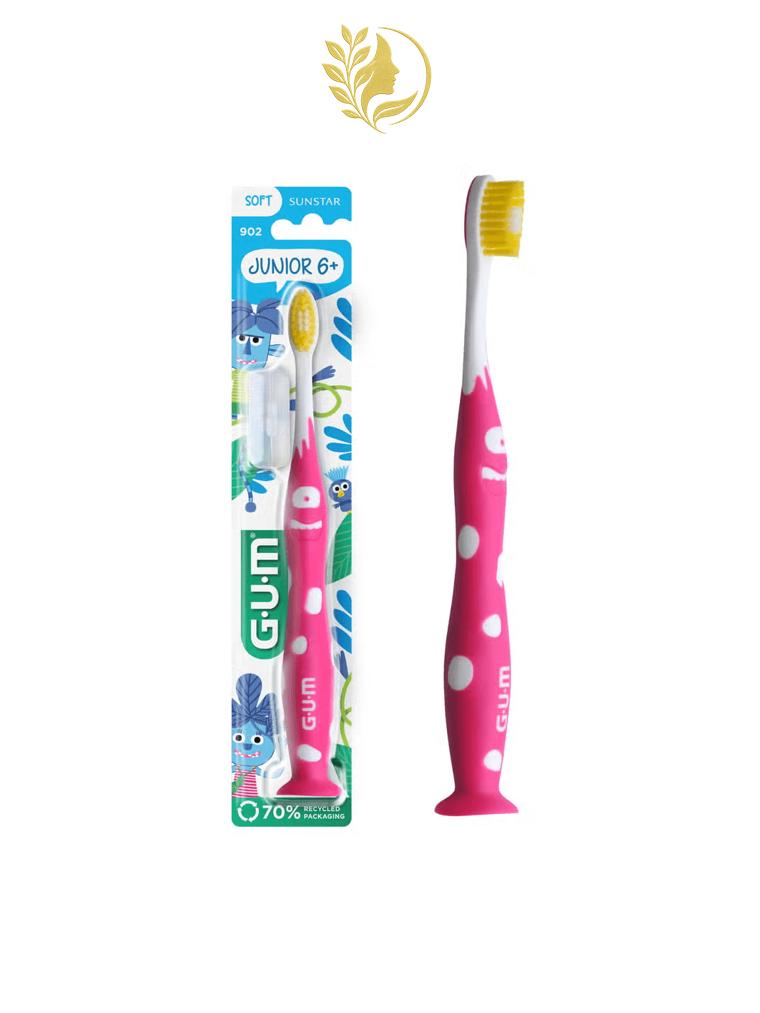 GUM JUNIOR BROSSE À DENTS 6+ ANS REF. 902 - SOUPLE -
