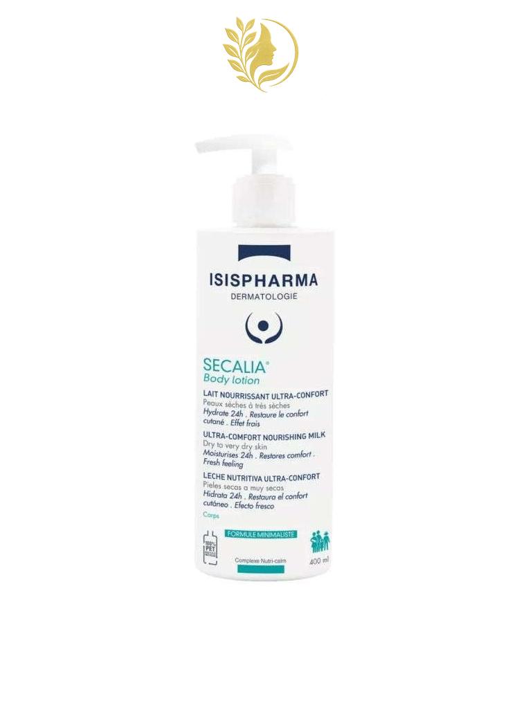 ISISPHARMA SECALIA BODY LOTION HYDRATANTE CORPORELLE APAISANTE - 200 & 400 ML -