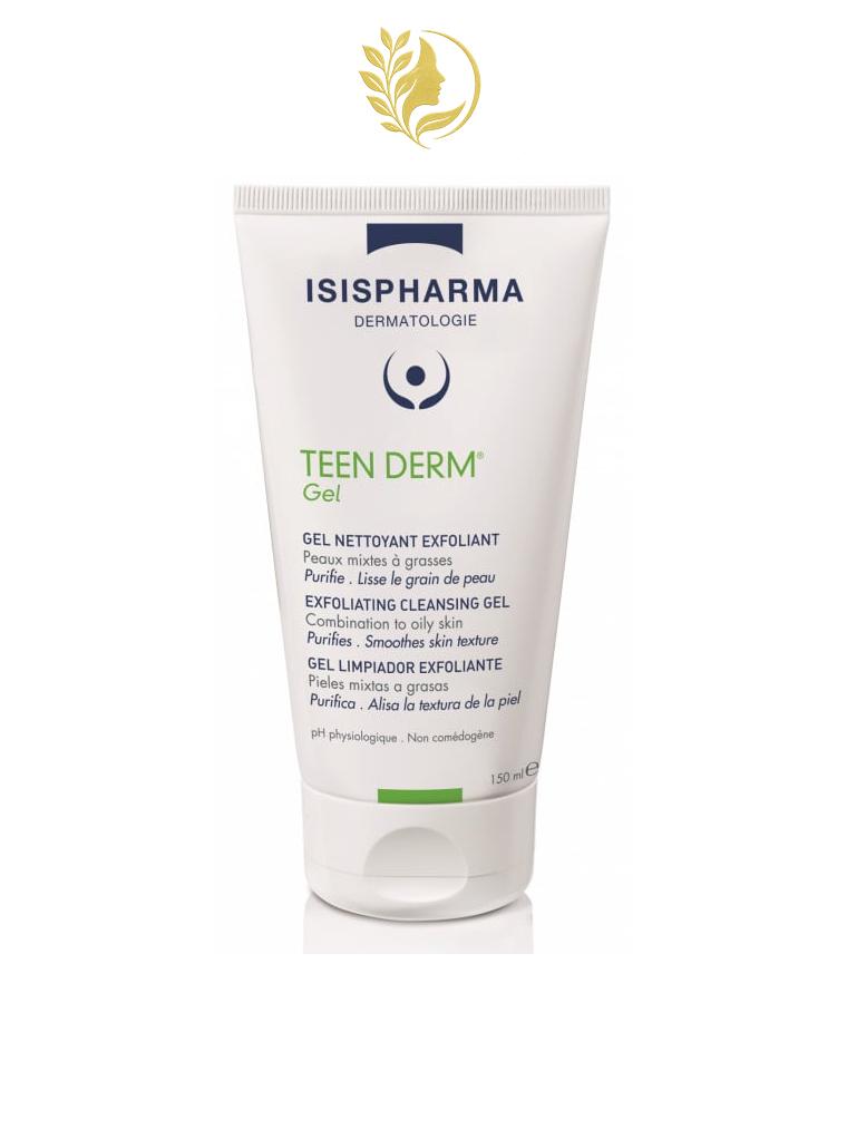 ISISPHARMA TEEN DERM GEL NETTOYANT EXFOLIANT 150 ML