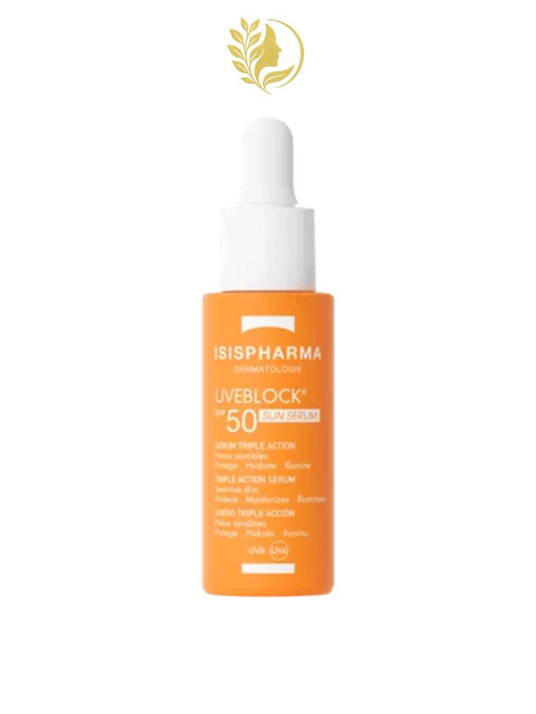 ISISPHARMA UVEBLOCK SPF 50 SUN SERUM TRIPLE ACTION - 28 ML -