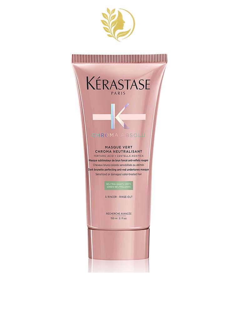 KÉRASTASE *15* CHROMA ABSOLU MASQUE VERT CHROMA NEUTRALISANT - 150 ML -