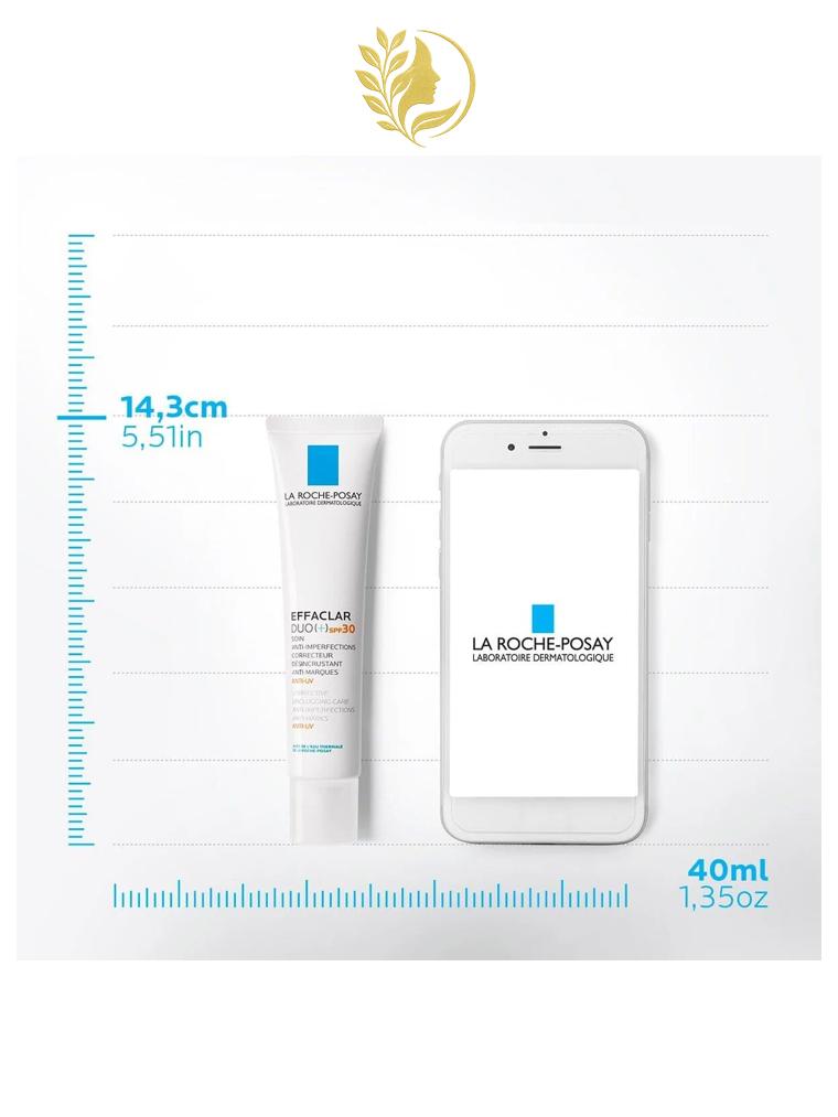 EFFACLAR DUO (+) SPF30 SOIN DÉSINCRUSTANT CORRECTEUR ANTI-UV - 40 ML -