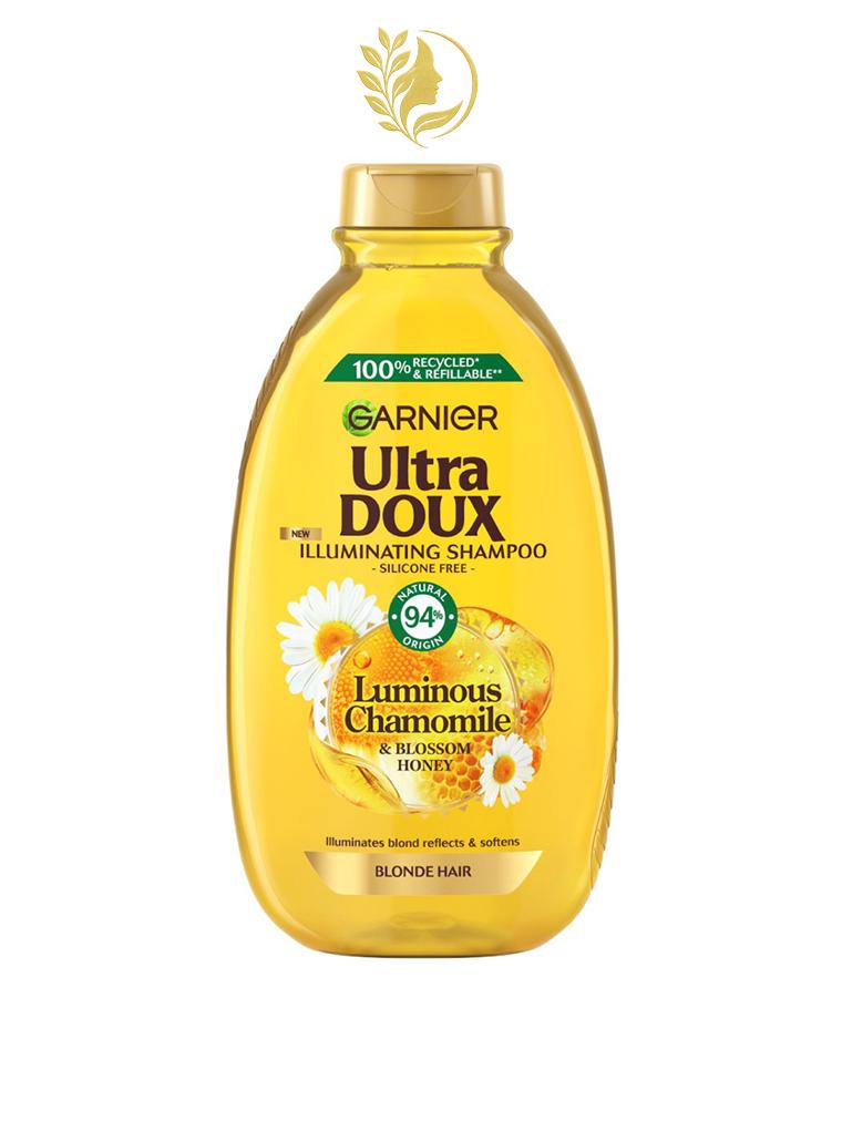 GARNIER ULTRA DOUX SOLEIL DE CAMOMILLE SHAMPOOING ILLUMINANT - 400 ML -