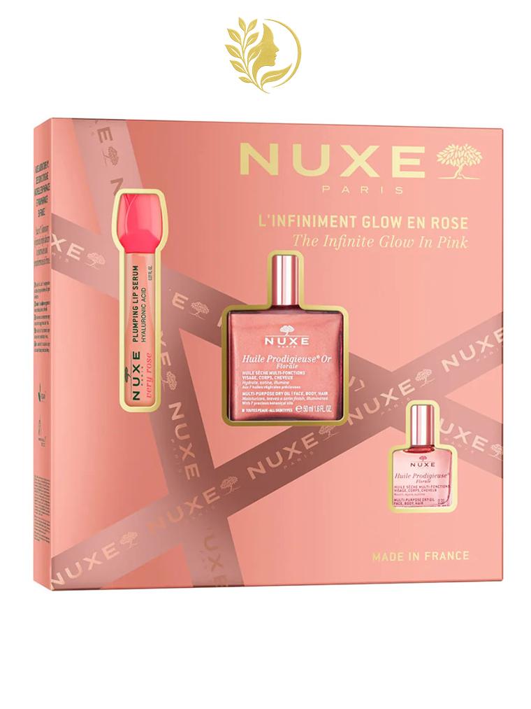 NUXE COFFRET L'INFINIMENT GLOW EN ROSE