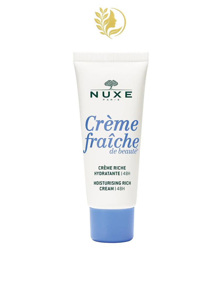 NUXE CREME FRAICHE CREME RICHE HYDRATANTE 48H PEAU SECHE 30 ML