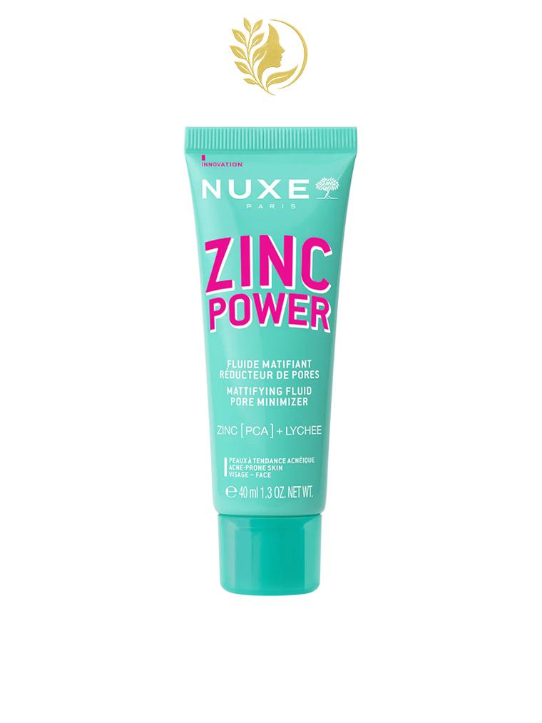 NUXE ZINC POWER FLUIDE MATIFIANT REDUCTEUR DE PORES 40 ML