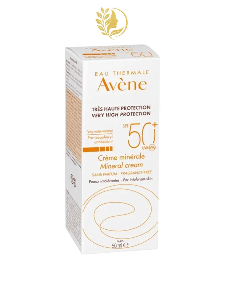 PROTECTION SOLAIRE TRÈS HAUTE PROTECTION CRÈME MINÉRALE SPF 50+ SOINS SOLAIRES PEAUX INTOLÉRANTES - 50 ML -