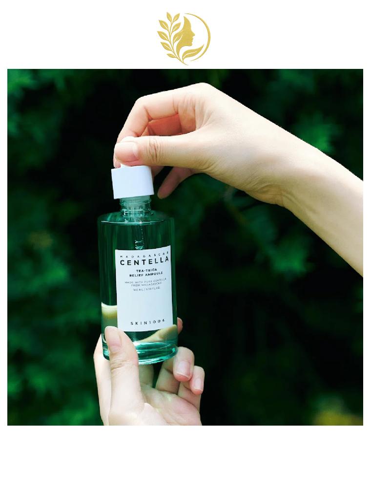 SKIN1004 MADAGASCAR CENTELLA TEA-TRICA RELIEF AMPOULE - 30 & 100 ML -