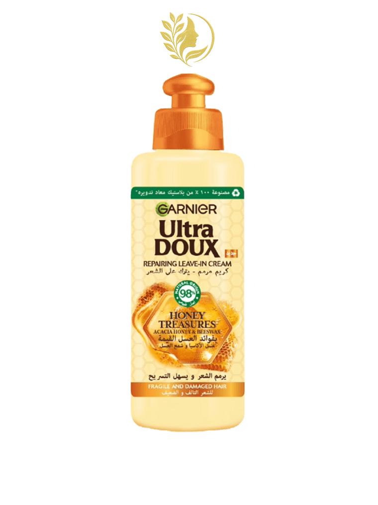 GARNIER ULTRA DOUX TRÉSORS DE MIEL SOIN SANS RINÇAGE RÉPARATEUR - 200 ML -