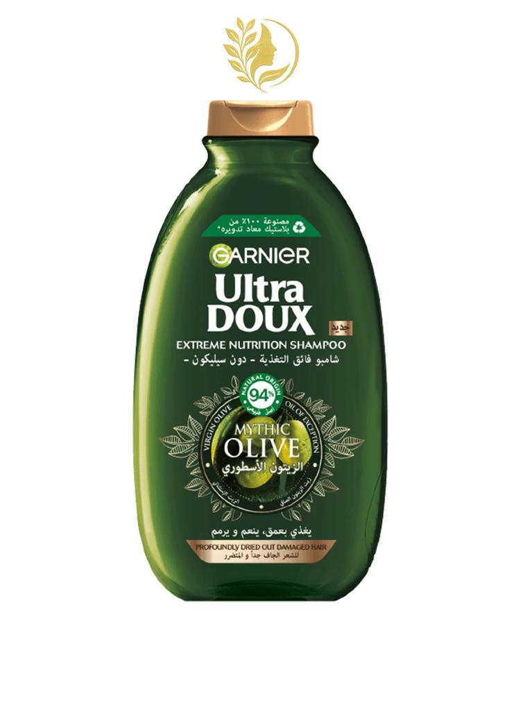 GARNIER ULTRA DOUX OLIVE MYTHIQUE SHAMPOOING - 400 & 600 ML -