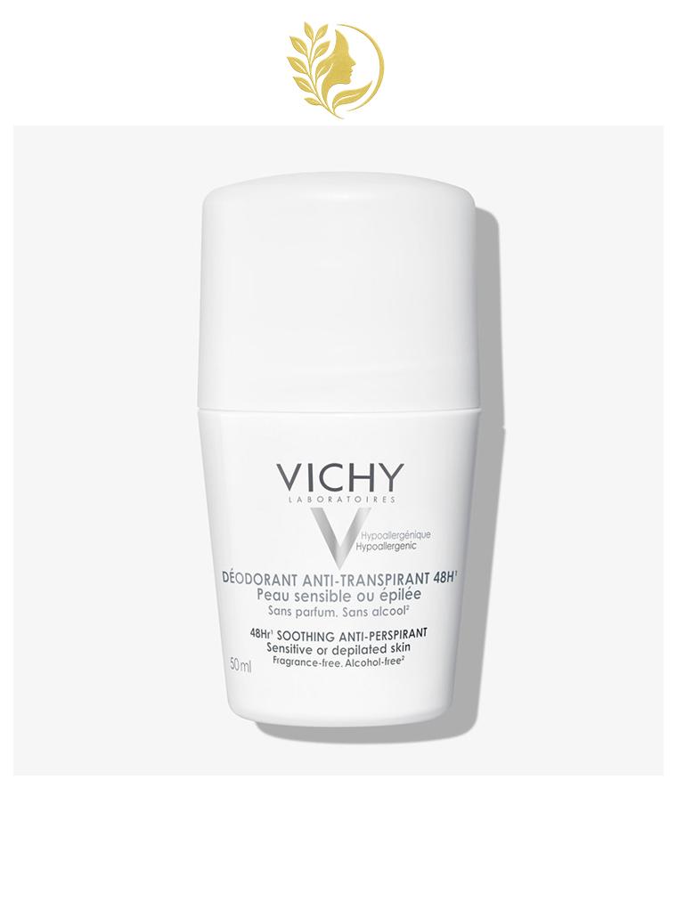 VICHY DEODORANT ANTI TRANSPIRANT 48H BILLE PEAU SENSIBLE OU EPILEE
