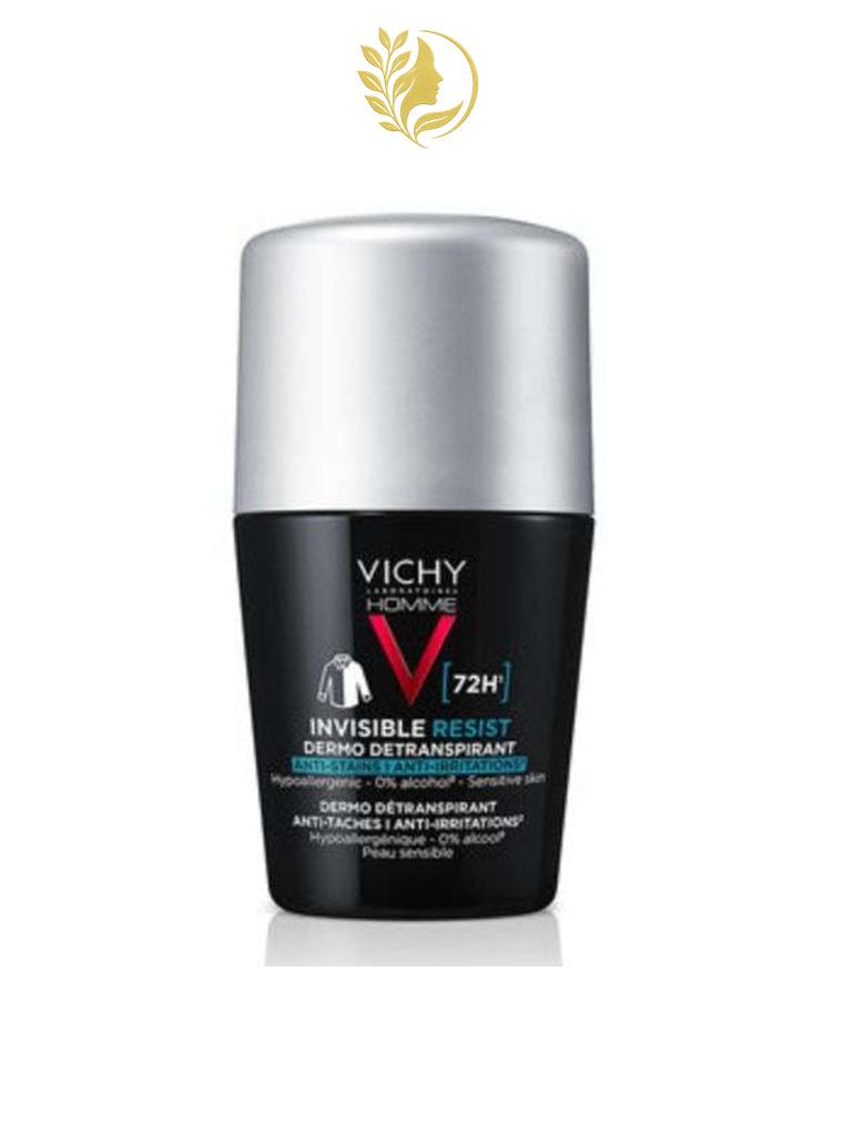 VICHY DEODORANT DETRANSPIRANT 72H INVISIBLE HOMME 50 ML