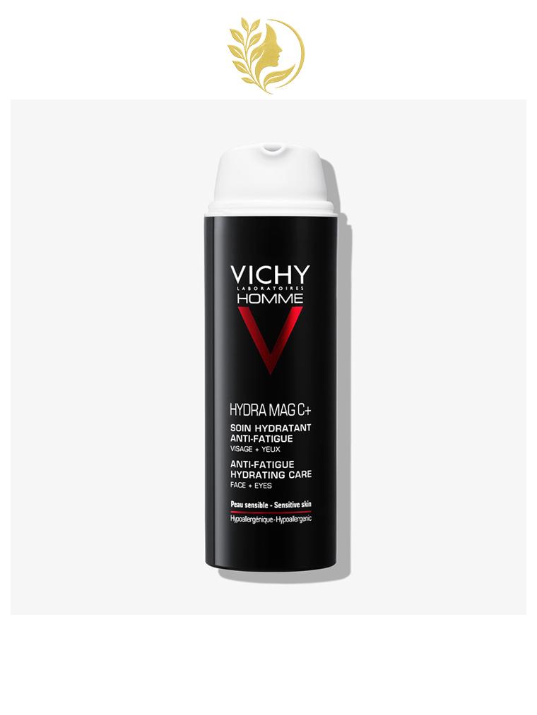 VICHY HOMME HYDRA MAG C+, SOIN HYDRATANT ANTI-FATIGUE VISAGE & YEUX - 50 ML -