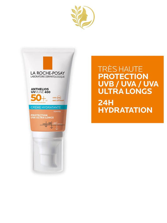 ANTHELIOS UVMUNE 400 CRÈME SOLAIRE PEAU SENSIBLE TEINTÉE SPF50+ - 50 ML -