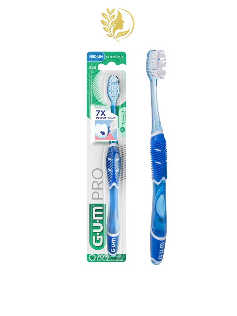 GUM BROSSE À DENTS BAD PRO REF. 528 - COMPACTE MEDIUM -