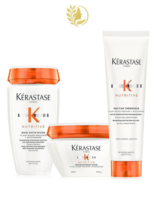 KÉRASTASE *03* TRIO NUTRITIVE CHEVEUX SECS À TRÈS SEC ET ÉPAIS
