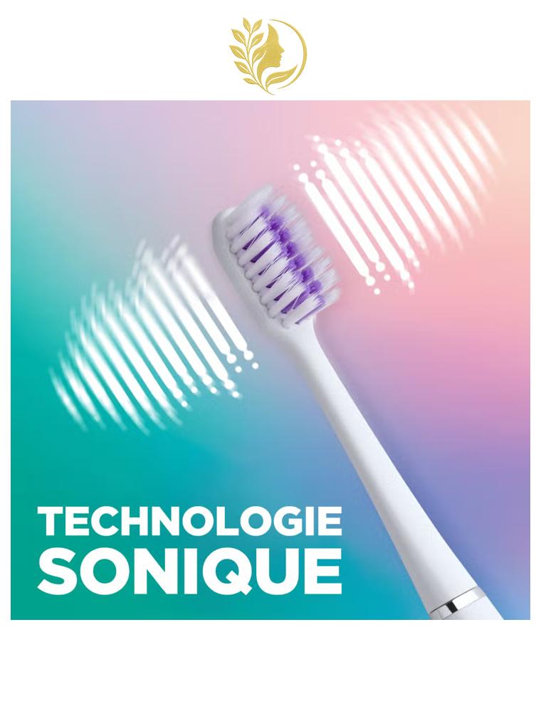 GUM SONIC ORTHO BROSSE À DENTS ÉLECTRIQUE À PILE REF. 4102 - ULTRA DOUX -