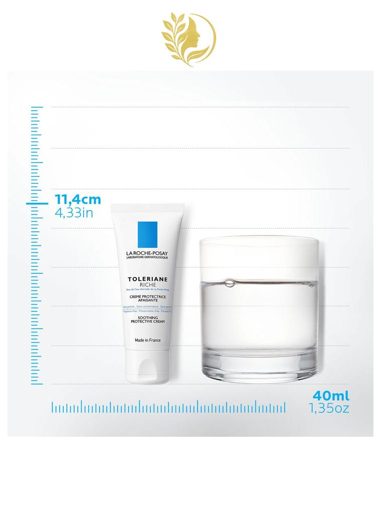 TOLERIANE SENSITIVE RICHE SOIN HYDRATANT APAISANT PROTECTEUR - 40 ML -