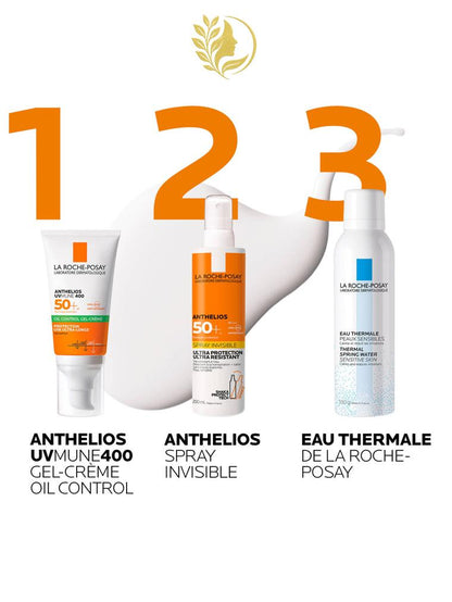 ANTHELIOS UVMUNE 400 CRÈME SOLAIRE VISAGE EN GEL-CRÈME SANS PARFUM - 50 ML -