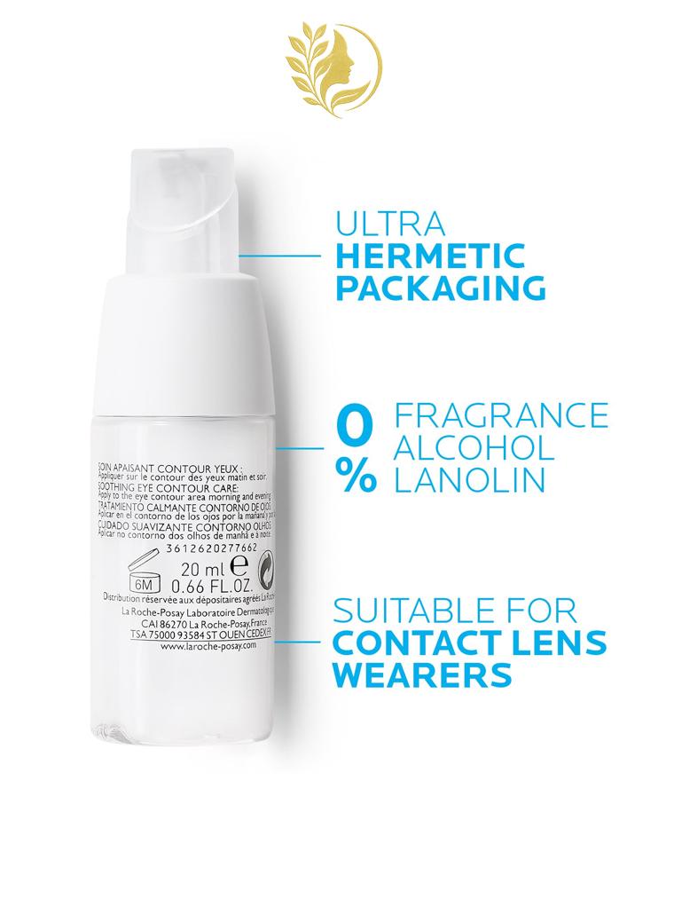 TOLERIANE ULTRA CONTOUR DES YEUX CRÈME DERMATOLOGIQUE INTENSÉMENT HYDRATANTE - 20 ML -