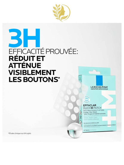 EFFACLAR PATCH ANTI-IMPERFECTIONS DUO+M - 12 PETITS PATCHS & 10 PATCHS MOYENS -
