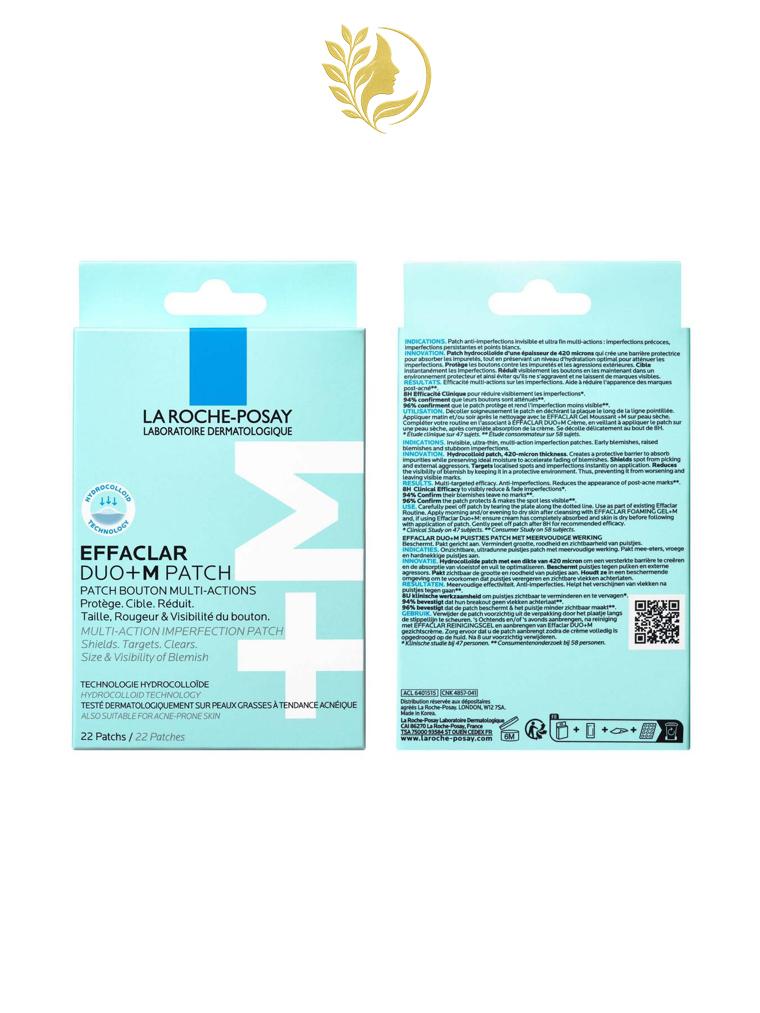 EFFACLAR PATCH ANTI-IMPERFECTIONS DUO+M - 12 PETITS PATCHS & 10 PATCHS MOYENS -