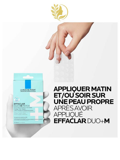 EFFACLAR PATCH ANTI-IMPERFECTIONS DUO+M - 12 PETITS PATCHS & 10 PATCHS MOYENS -